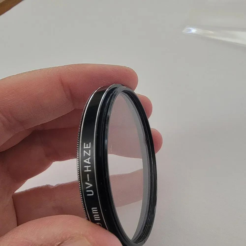 Vivitar 49mm UV-HAZE Lens Filter Black UV Haze Protection Non-Reflex Cameras